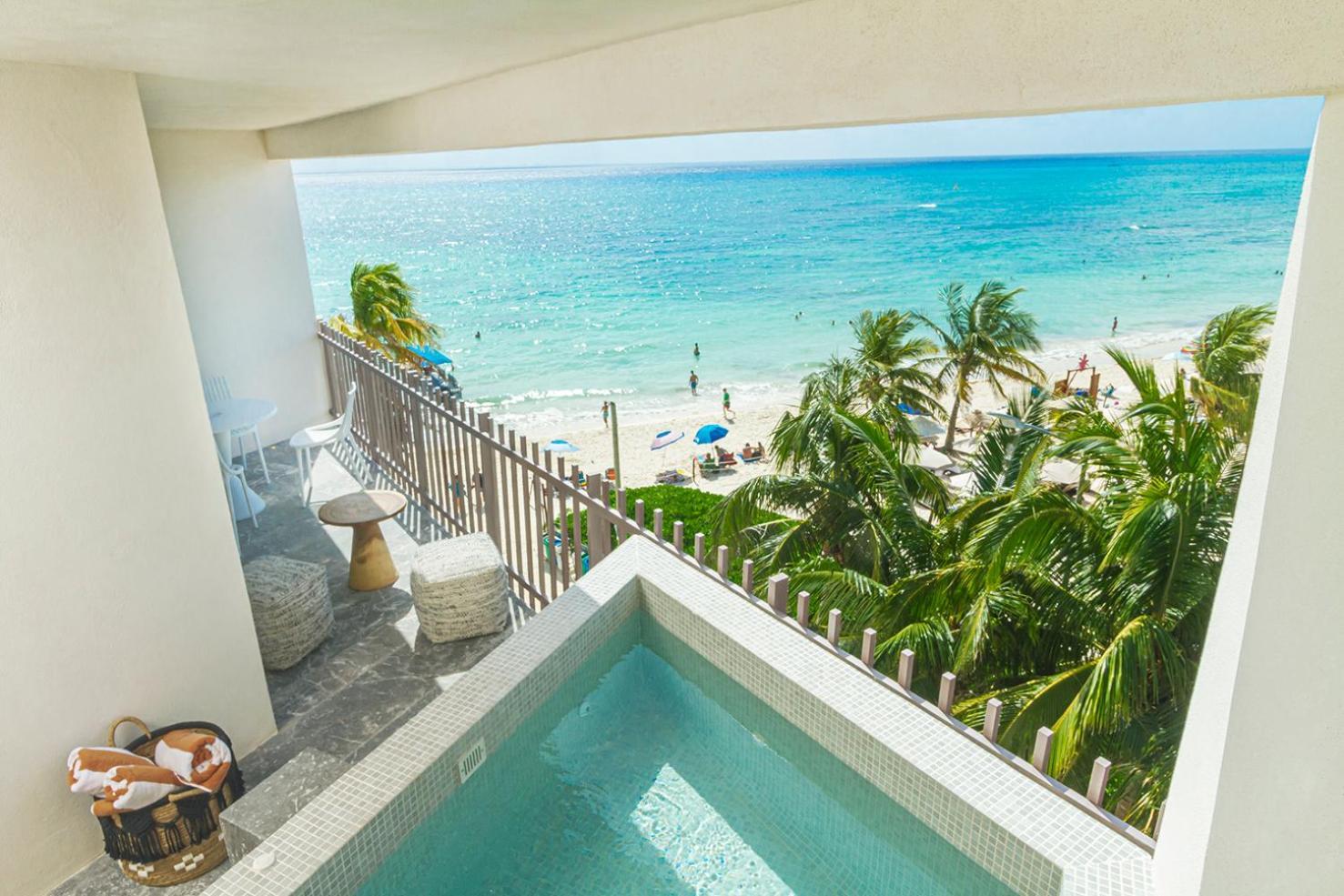 It Beach 302 Y 003 Primera Linea De Playa Beach Playa del Carmen Luaran gambar