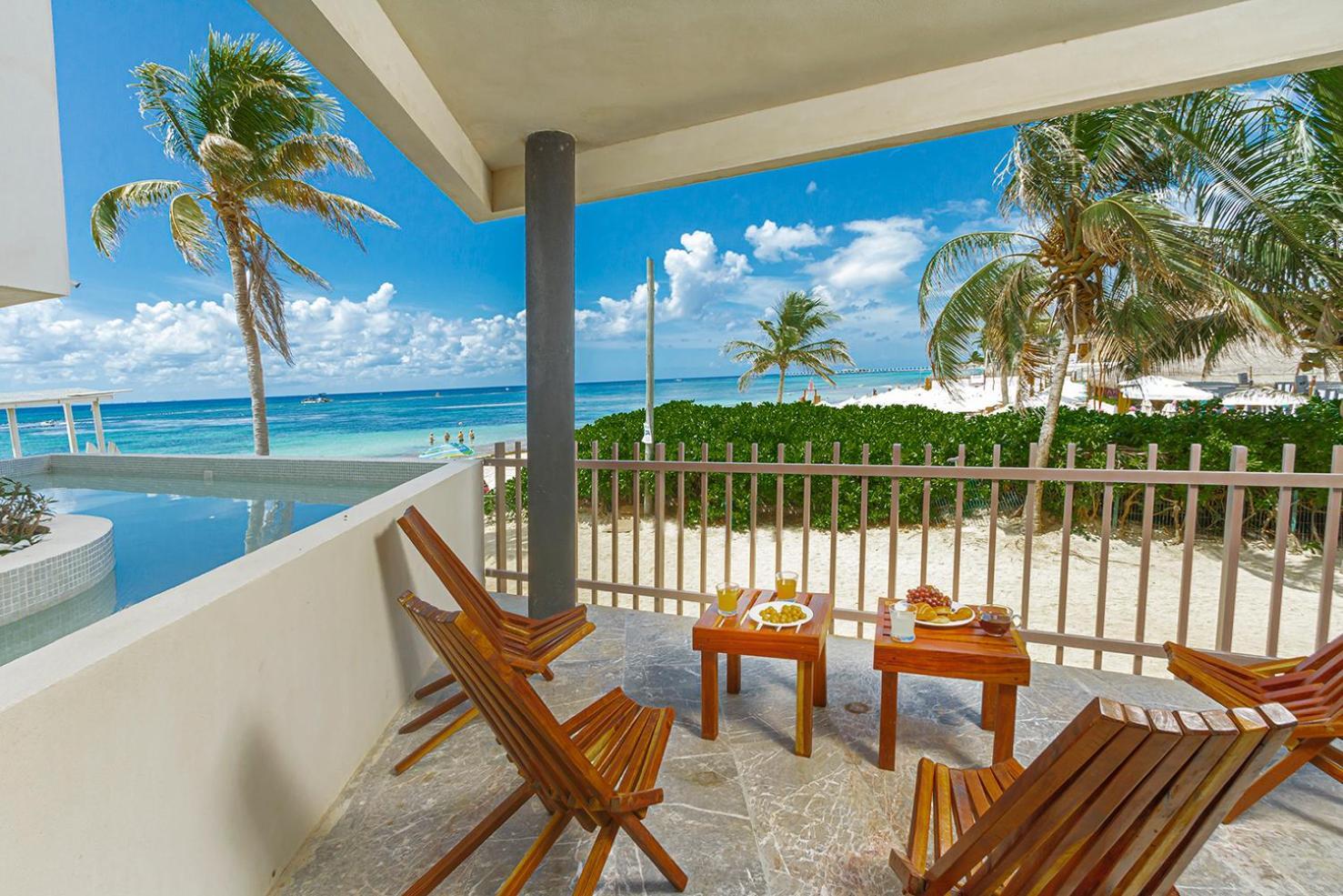It Beach 302 Y 003 Primera Linea De Playa Beach Playa del Carmen Luaran gambar